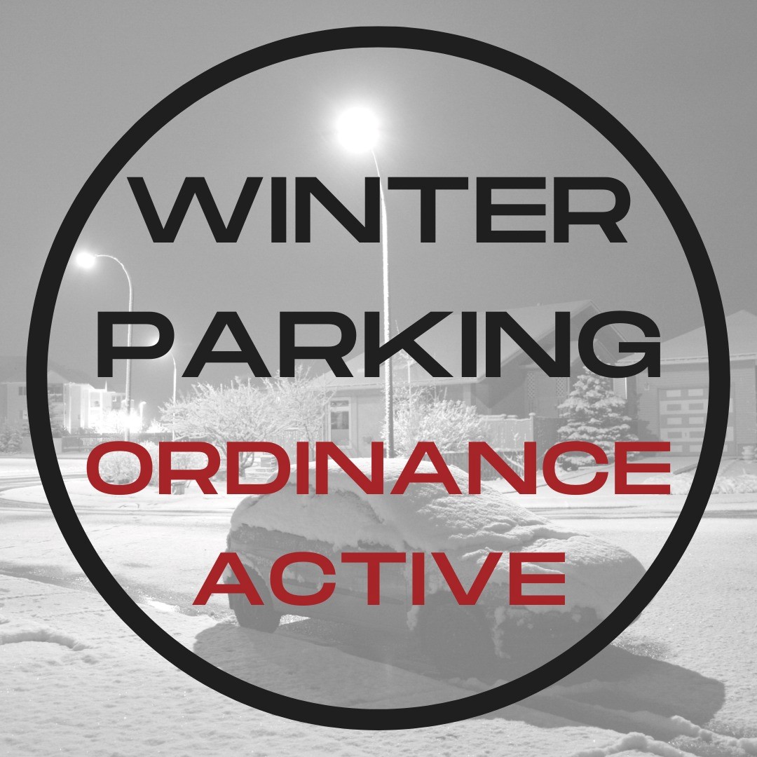 Winter parking ordinance active