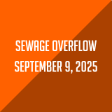 Sewer Overflow 9/9/2025